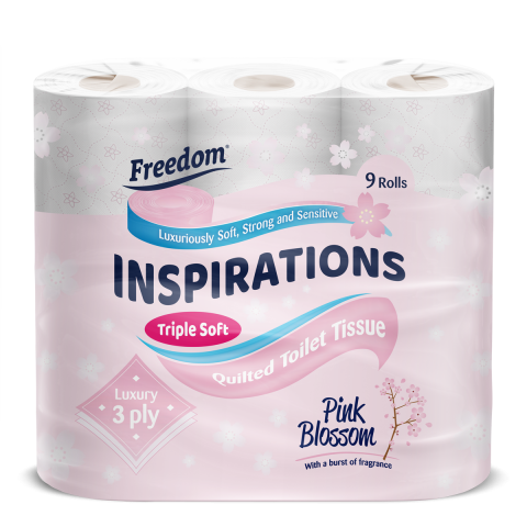 Inspirations 9 Pack Pink Blossom 3 Ply