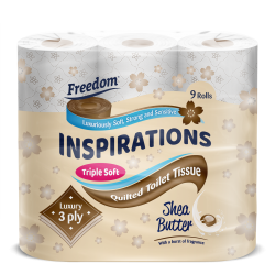Inspirations 9 Pack Shea Butter 3 Ply
