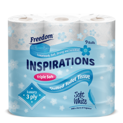 Inspirations 9 Pack Soft White 3 Ply